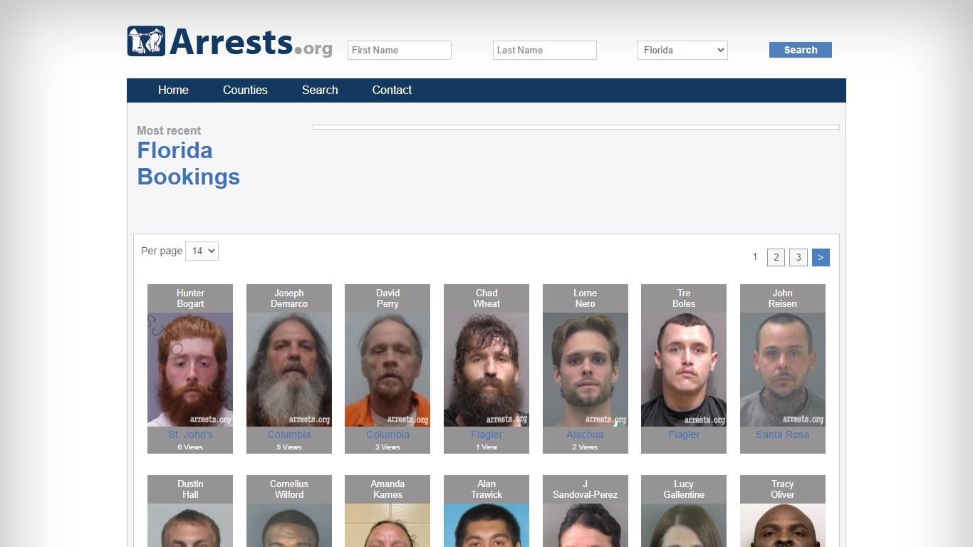 Florida Arrests and Inmate Search